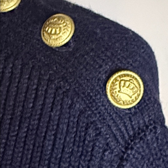 Valentino Red 100% Virgin Wool Rib Knit Mock Neck Sweater SZ Large - Picture 3 of 11